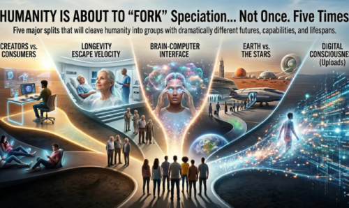 IA y tecnologías exponenciales: La humanidad está a punto de bifurcarse